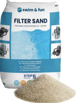 Swim & Fun Filtersand 0,4 - 0,8 mm, 18kg