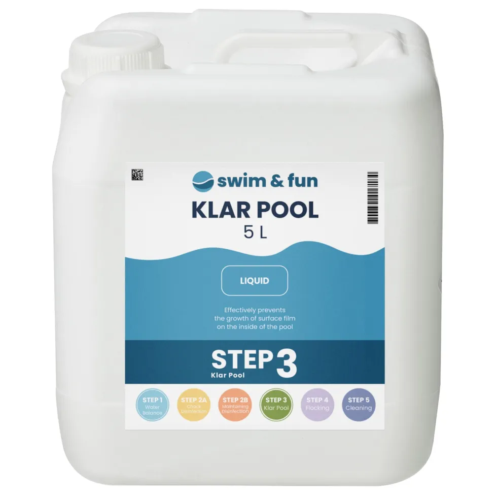 Swim & Fun Klar Pool/Algmedel 5 liter