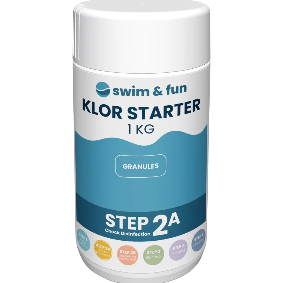 Swim & Fun Klor Granulat Spa/Pool 1kg