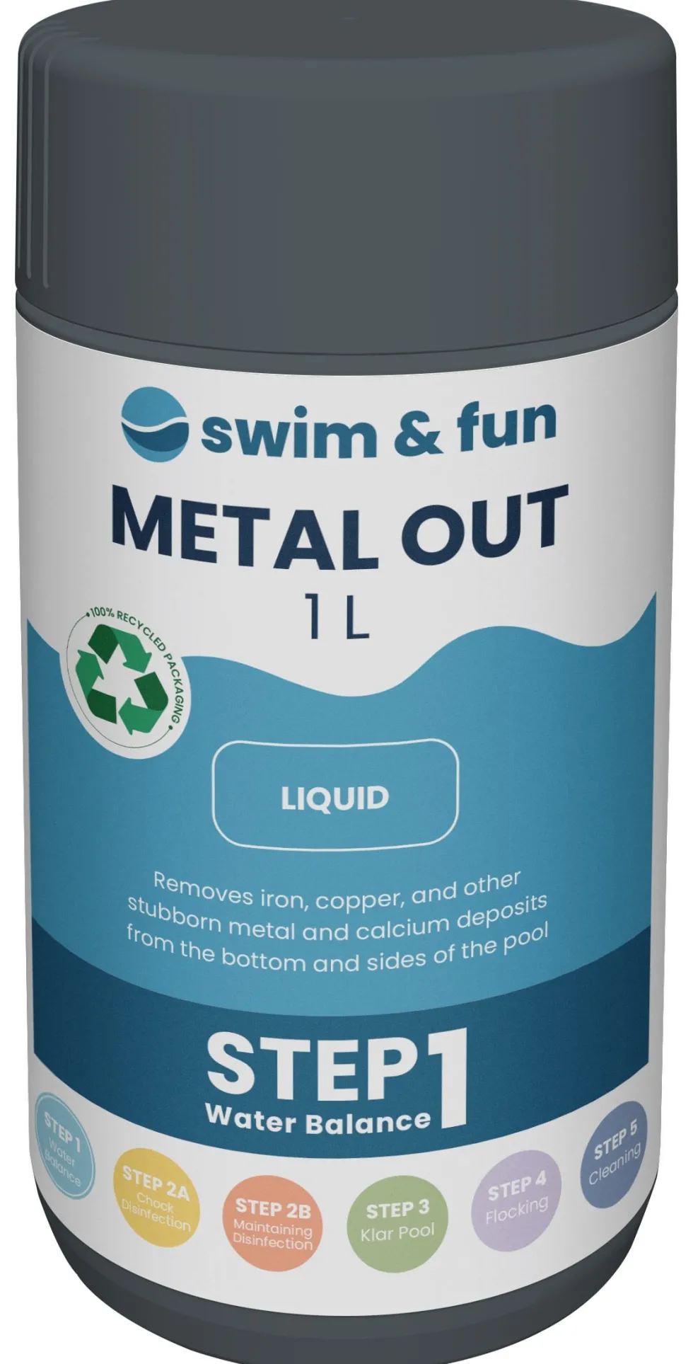 Swim & Fun Metal Out Pool 1 liter