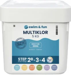 Swim & Fun Multiklor Maxi Tabs 200g, 5kg