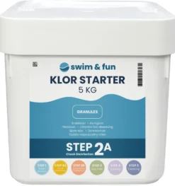 Swim & Fun Snabbklor granulat 5kg