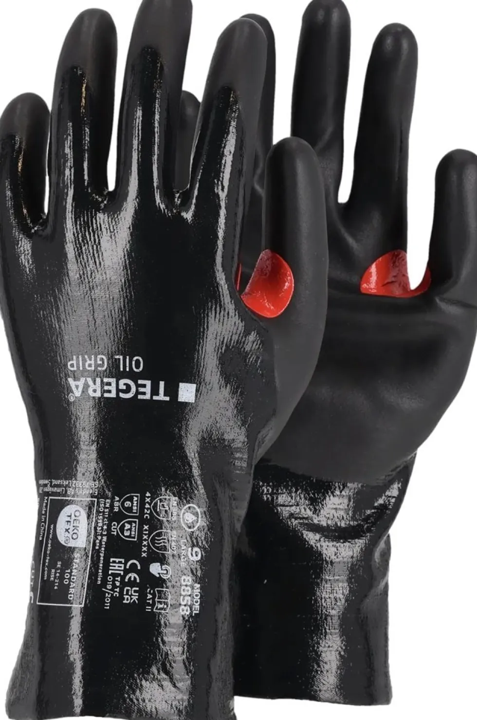 Tegera Skärskyddshandske 8858 OIL GRIP