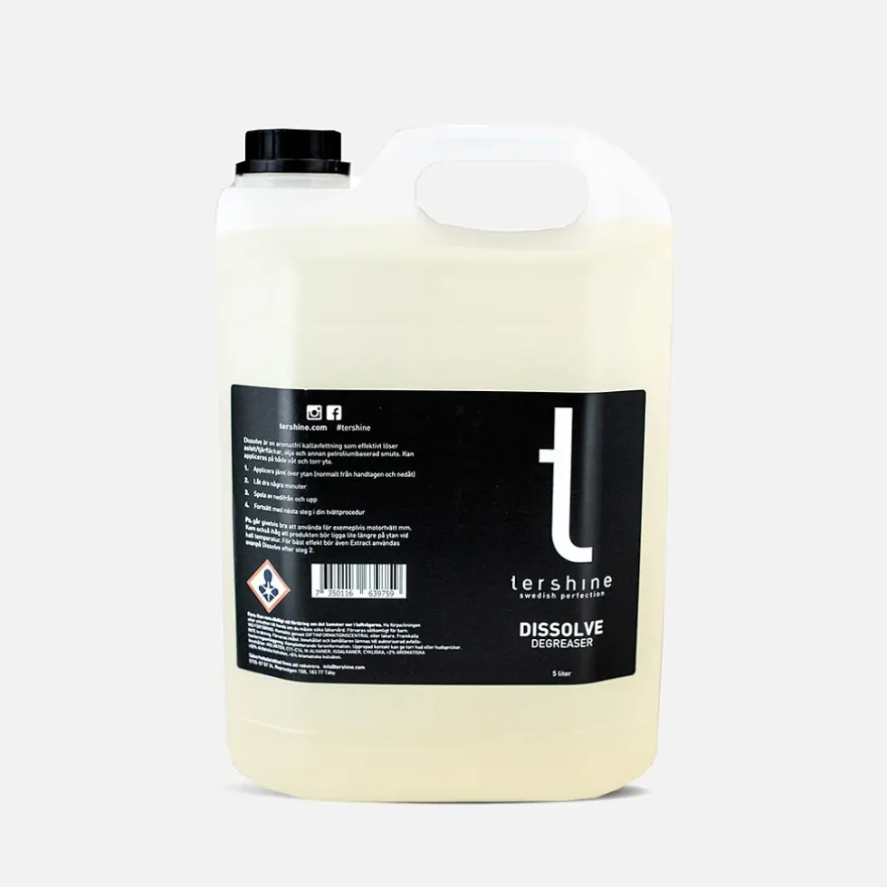 Tershine Dissolve - Kallavfettning 5 L