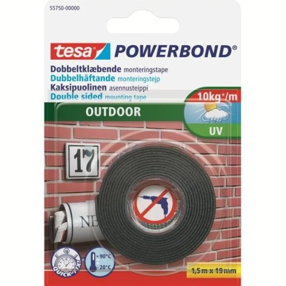 Tesa Monteringstejp Powerbond Out