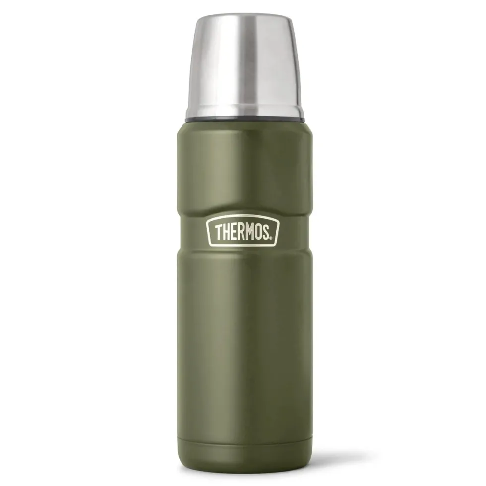 Thermos King Flask 0.5L Mossgrön
