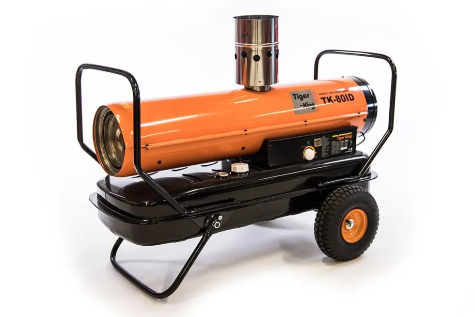 Tiger King Dieselkanon med skorsten TK-80ID
