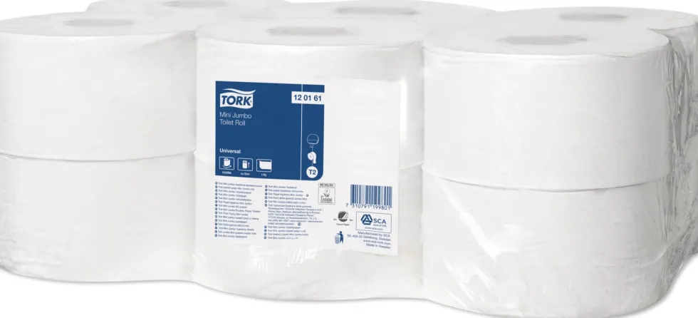 Tork Toalettpapper T2 Universal 120161, 1 lager, natur 12x240m
