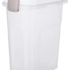 Trixie Fodertunna 15 l/22x41x33 cm Transparent/Vit