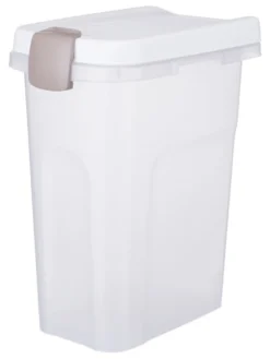 Trixie Fodertunna 15 l/22x41x33 cm Transparent/Vit
