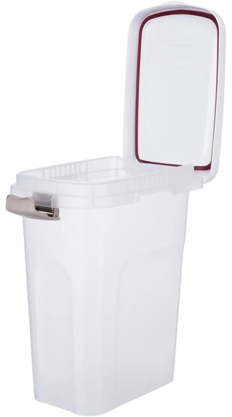 Trixie Fodertunna 15 l/22x41x33 cm Transparent/Vit