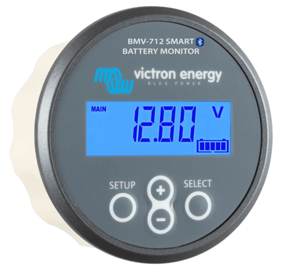Victron Energy Batterimonitor BMV-712 Smart med Bluetooth Grå
