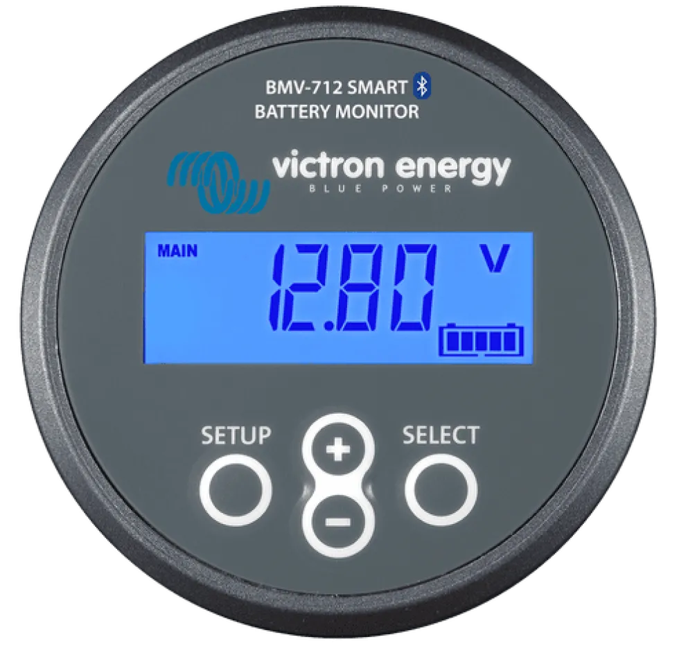 Victron Energy Batterimonitor BMV-712 Smart med Bluetooth Grå