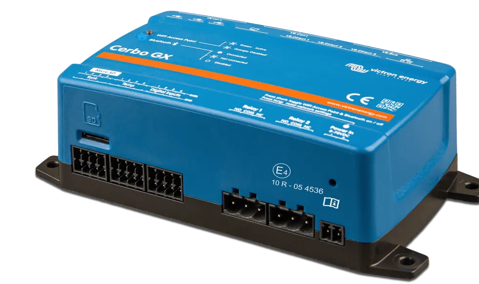 Victron Energy Cerbo GX Batteriövervakning