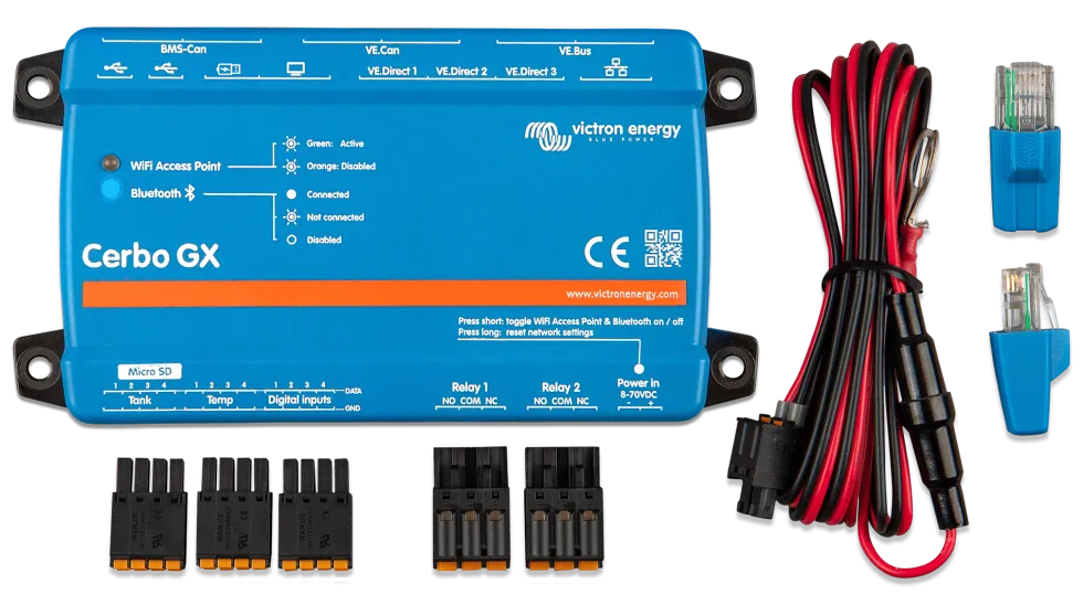 Victron Energy Cerbo GX Batteriövervakning
