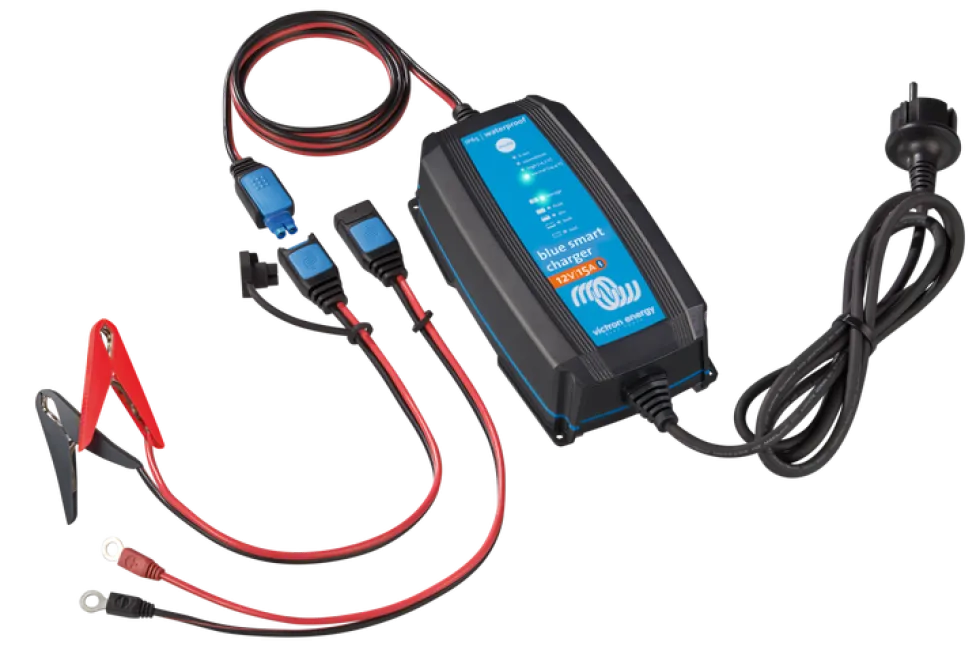 Victron Energy Laddare Blue Smart 12V/15A IP65 portabel med Bluetooth