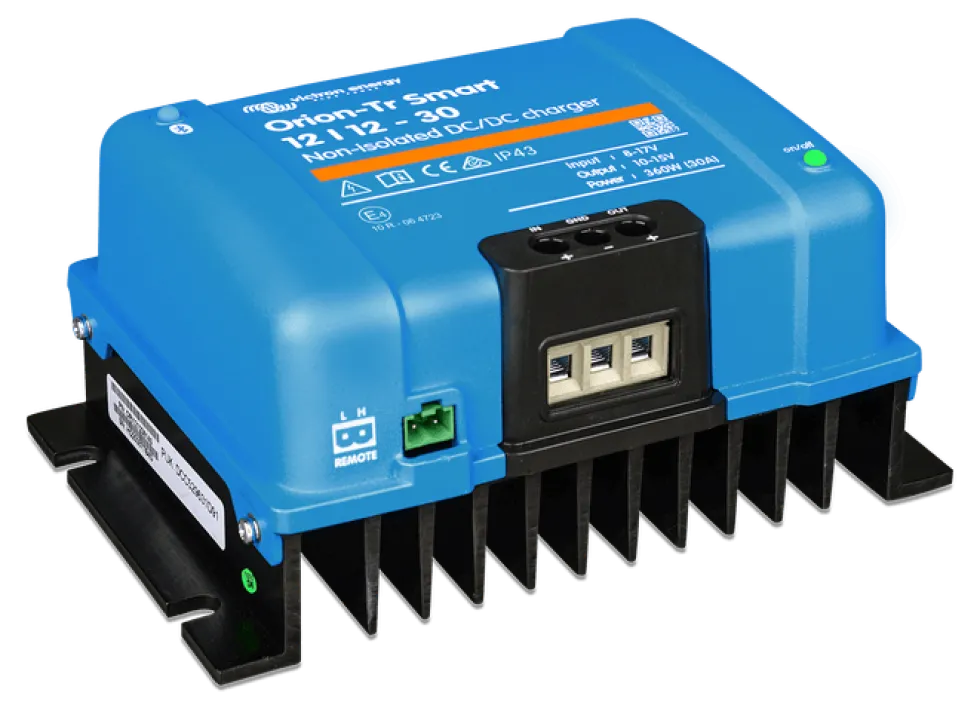 Victron Energy Laddare DC-DC Orion-Tr Smart 12/12V-30A IP43 (icke isolerad) med Bluetooth