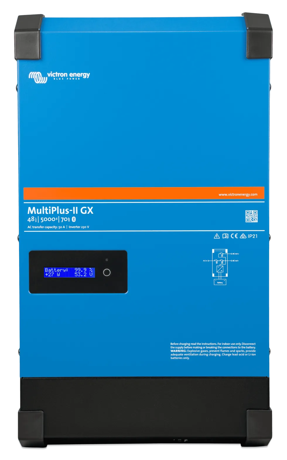 Victron Energy MultiPlus-II 48/3000/35-32 230 GX Laddare / Omvandlare