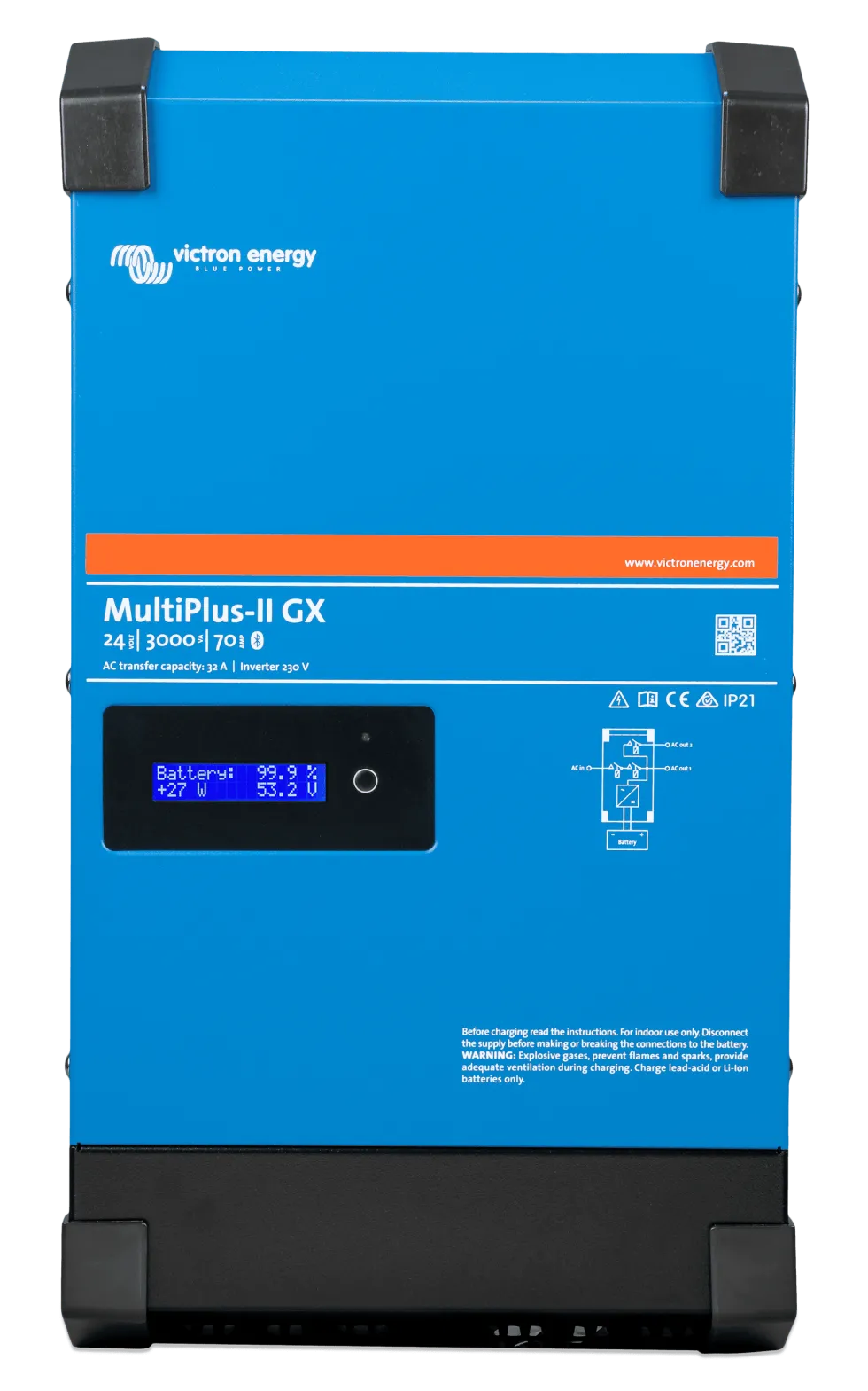 Victron Energy MultiPlus-II 24/3000/70-32 230V GX Laddare / Omvandlare