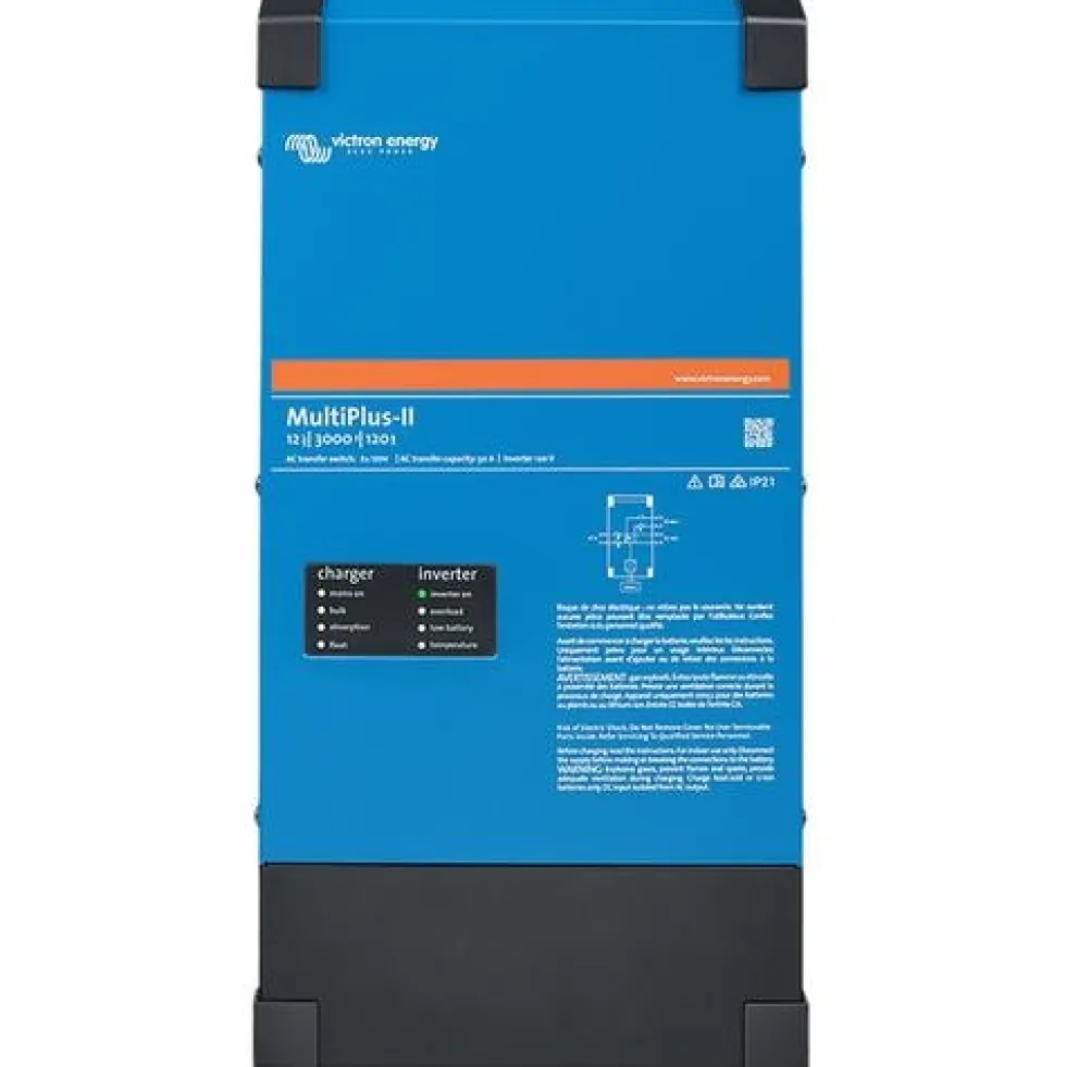 Victron Energy MultiPlus-II 12V/3000W/120A IP21 Laddare/ Omvandlare
