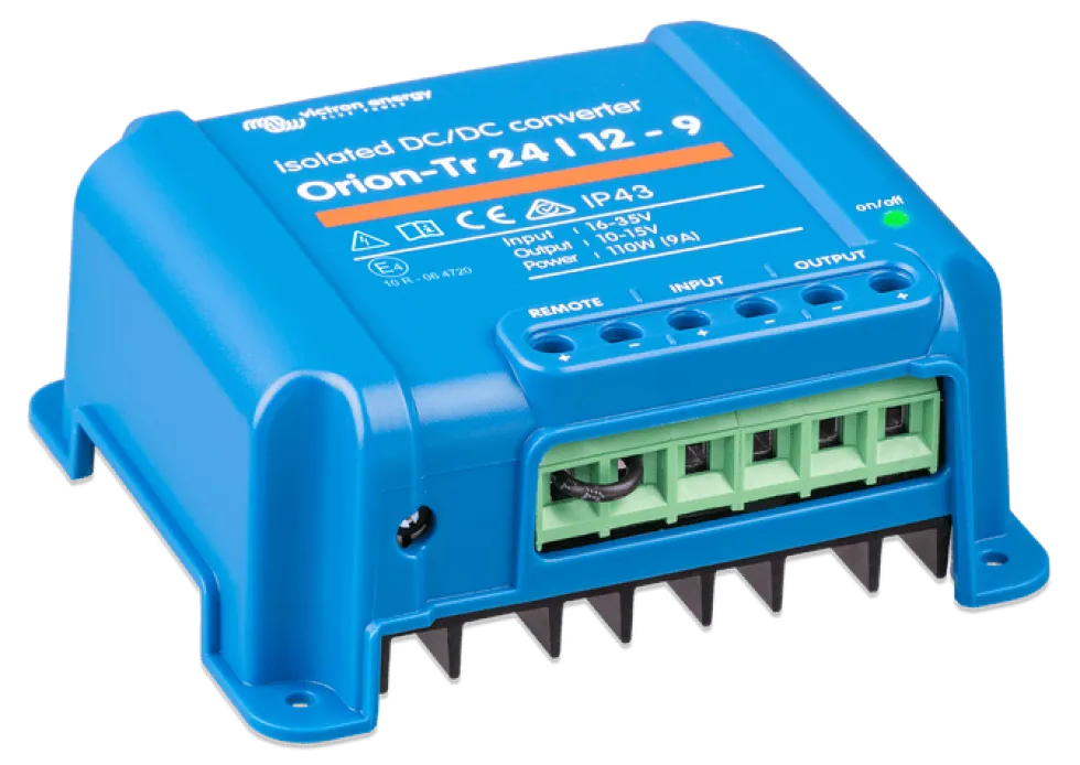 Victron Energy Omvandlare DC-DC Orion-Tr Smart 24/12V-9A IP43 (isolerad) med Bluetooth