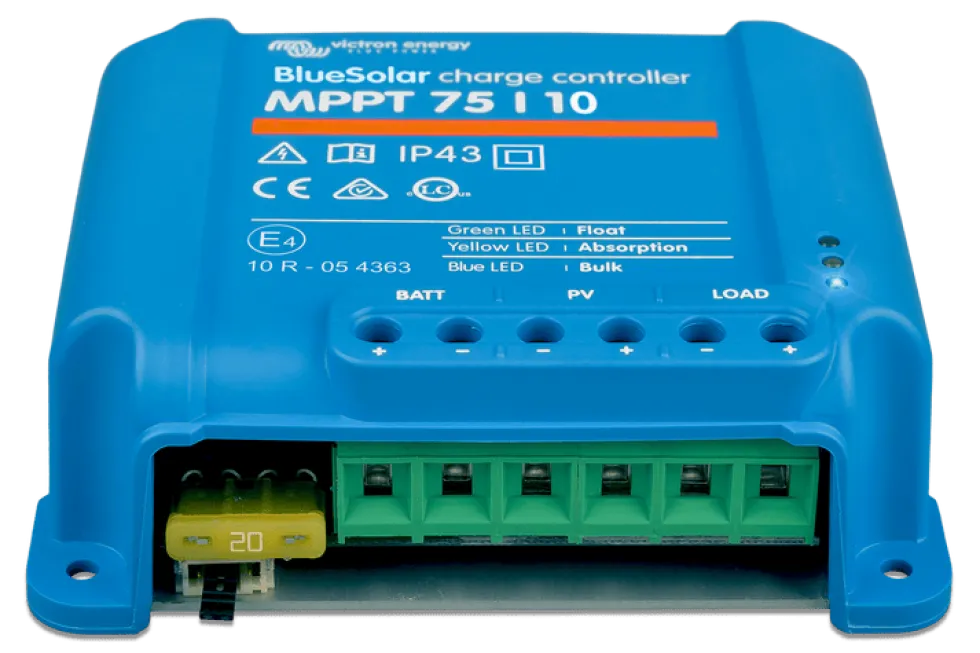 Victron Energy Solcellsregulator BlueSolar MPPT 75V/10A IP43