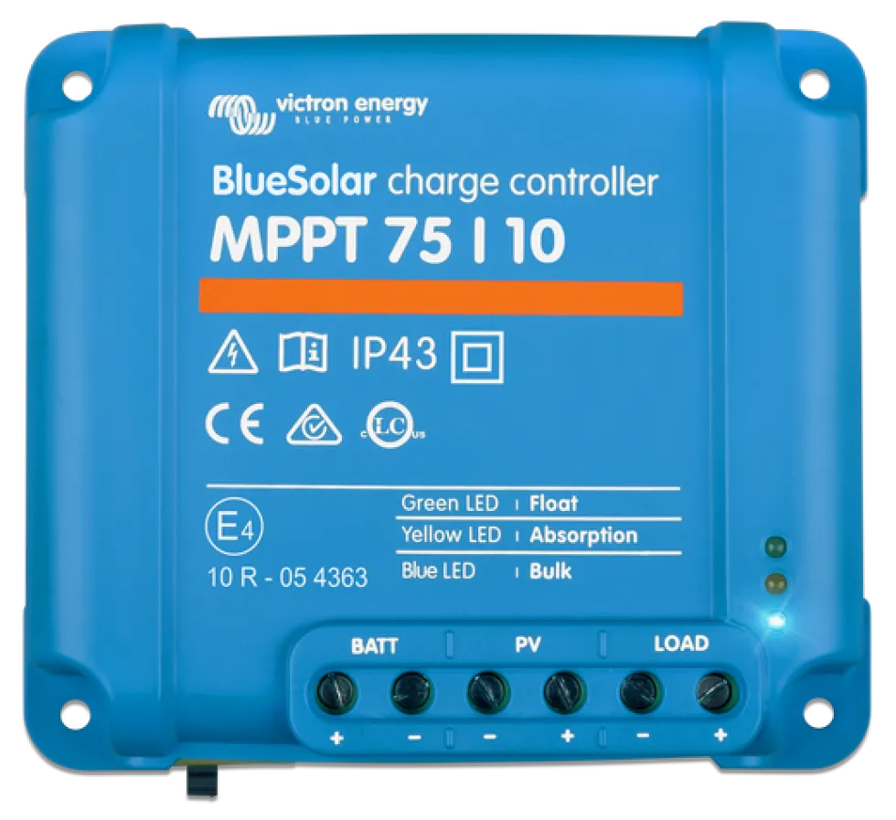 Victron Energy Solcellsregulator BlueSolar MPPT 75V/10A IP43
