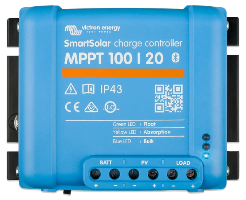 Victron Energy Solcellsregulator SmartSolar MPPT 100V/20A IP43 med Bluetooth