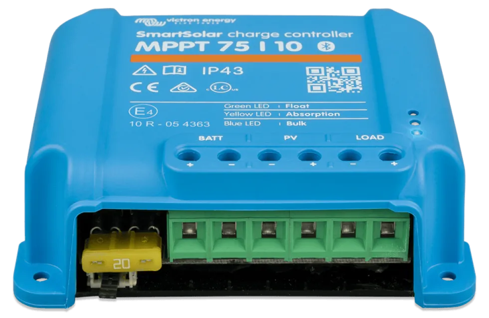 Victron Energy Solcellsregulator SmartSolar MPPT 75V/10A IP43 med Bluetooth