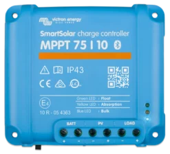 Victron Energy Solcellsregulator SmartSolar MPPT 75V/10A IP43 med Bluetooth