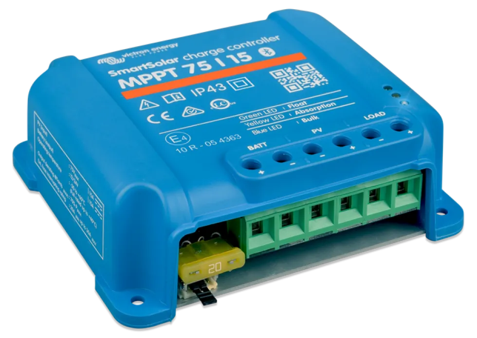 Victron Energy Solcellsregulator SmartSolar MPPT 75V/15A IP43 med Bluetooth