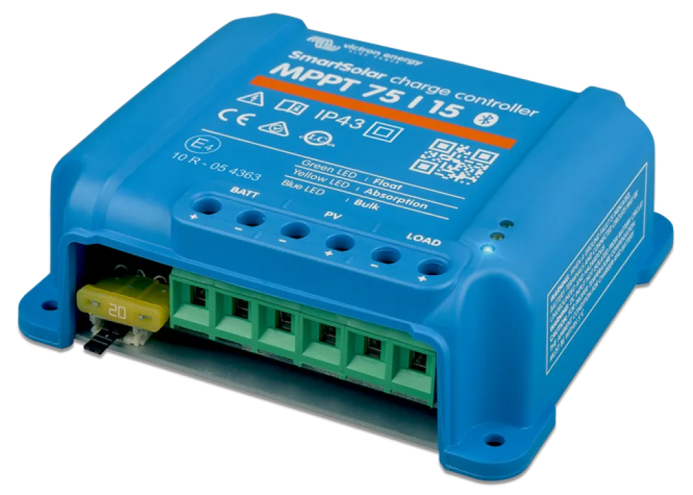 Victron Energy Solcellsregulator SmartSolar MPPT 75V/15A IP43 med Bluetooth