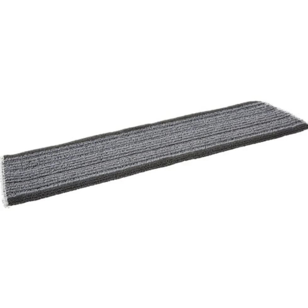 Vikan Dry 24 mikrofiber mopp med kardborrband, 60cm, grå