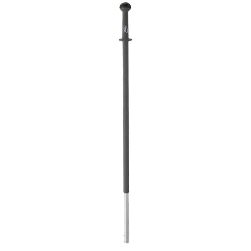 Vikan Teleskopskaft toppreglerat, Klicksystem, aluminium, 1235-1770mm, Ø29mm, grå