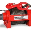 Warrior Winches JR 20,000kg Industriell Hydraulisk Vinsch, Stålvajer