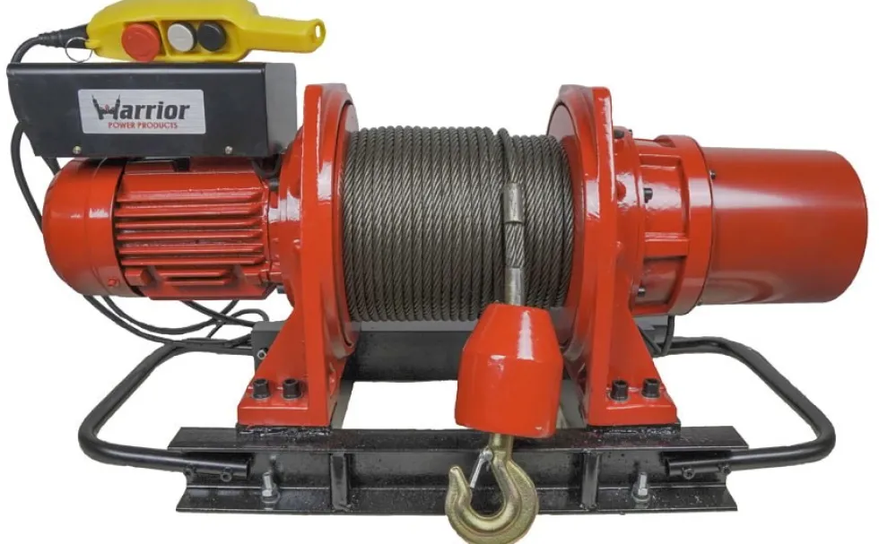 Warrior Winches KDJ Vinsch/Lyftvinsch 1000 KG, 415V 3-Fas
