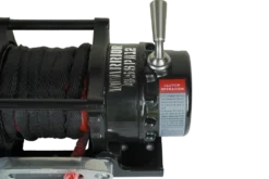 Warrior Winches Ninja 4500 Vinsch, 12V Armortek syntetlina