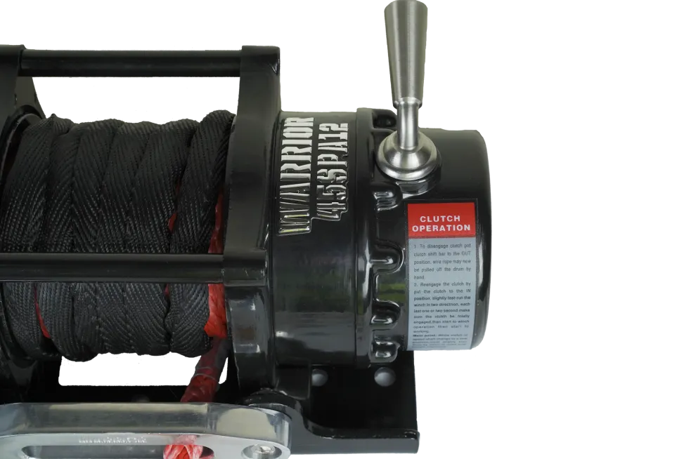 Warrior Winches Ninja 4500 Vinsch, 12V Armortek syntetlina