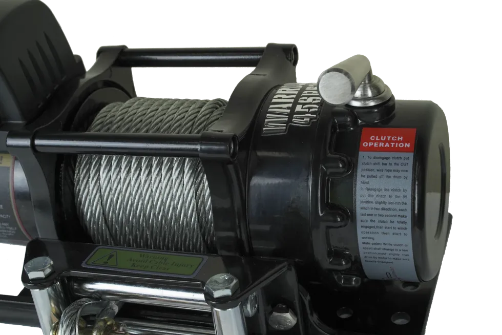 Warrior Winches Ninja 4500 Vinsch, 12V Stålvajer