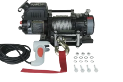 Warrior Winches Ninja 4500 Vinsch, 12V Stålvajer