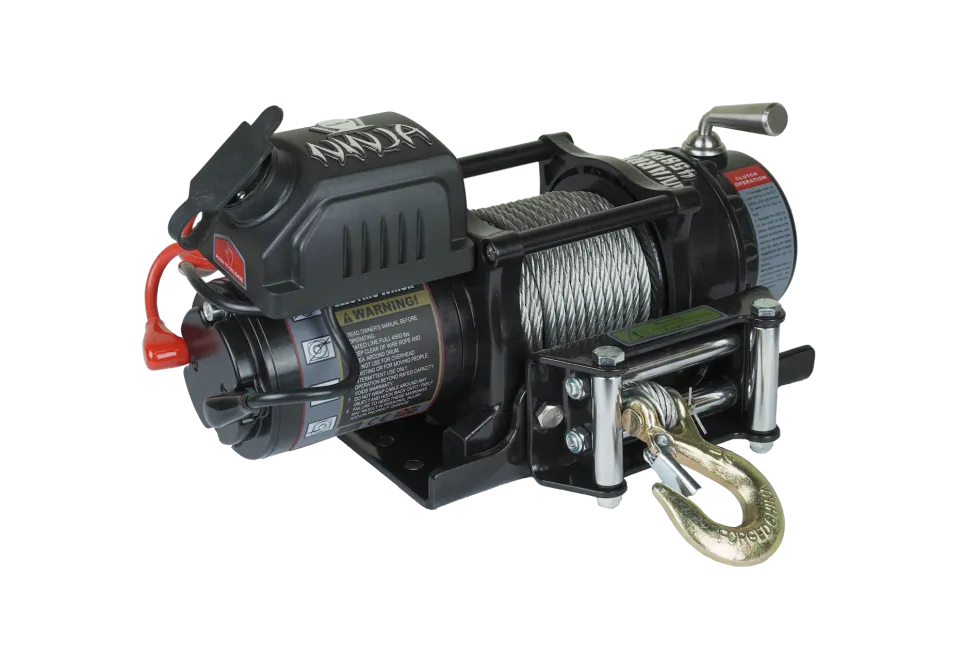 Warrior Winches Ninja 4500 Vinsch, 24V Stålvajer