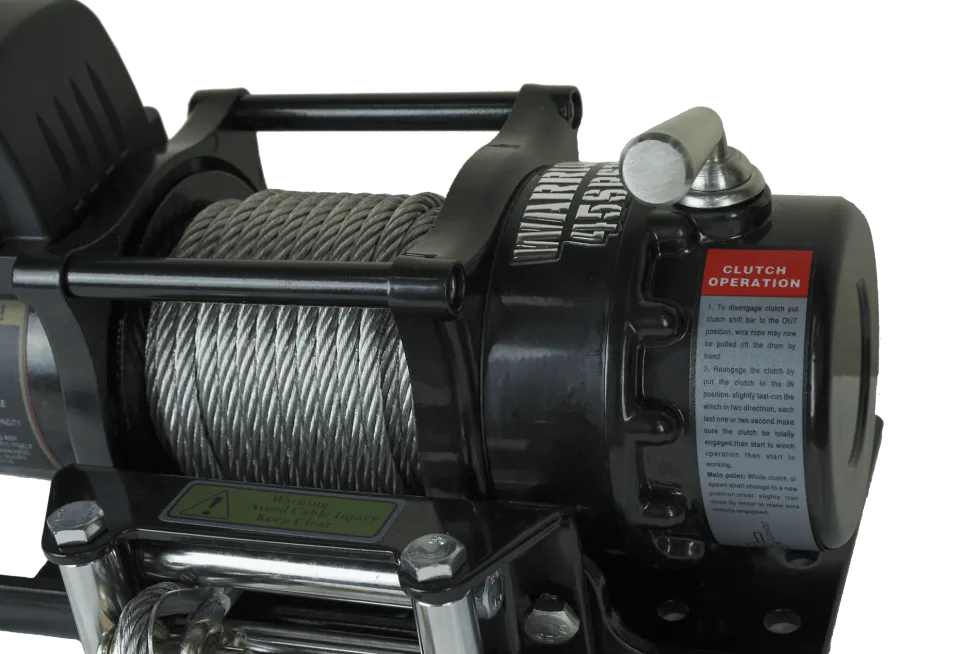 Warrior Winches Ninja 4500 Vinsch, 24V Stålvajer
