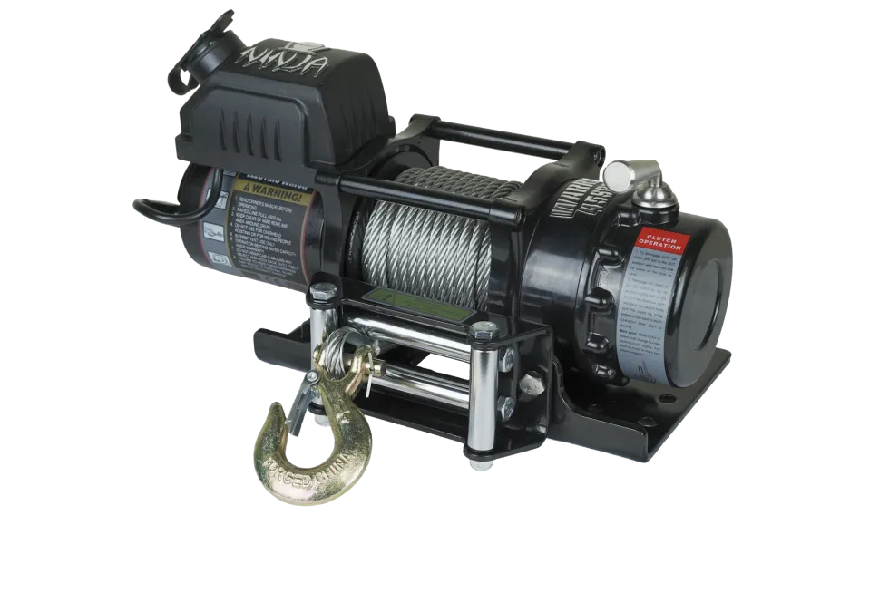 Warrior Winches Ninja 4500 Vinsch, 24V Stålvajer
