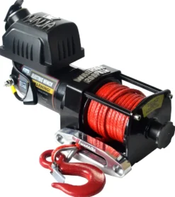 Warrior Winches Ninja 2000 Vinsch, 24V Armortek syntet