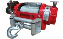 Warrior Winches RV 8000 Hydraulisk Vinsch, Stålvajer