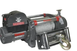 Warrior Winches Samurai 20,000 Heavy Duty, 12V Stålvajer Vinsch