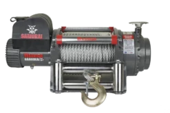 Warrior Winches Samurai 20,000 Heavy Duty, 12V Stålvajer Vinsch