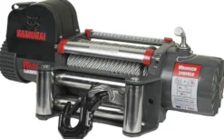 Warrior Winches Samurai V2 14500 Premium Vinsch, 12V Stålvajer
