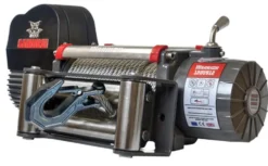 Warrior Winches Samurai V2 12000 Premium Vinsch, 12V Stålvajer