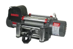 Warrior Winches Samurai V2 9500 Premium Vinsch, 24V Stålvajer